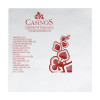 Serviette papier blanche 30x30, 1 pli, 1-2 couleurs. Personnalisable.