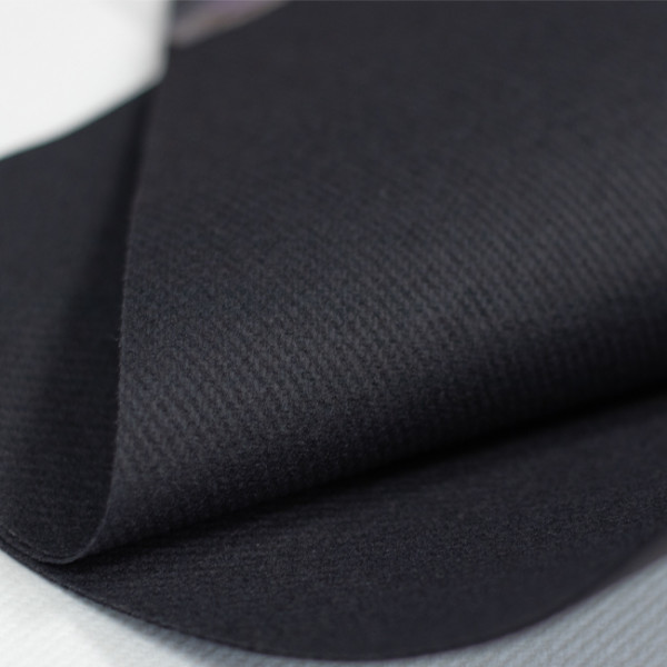 serviette intissé soft noir 20x20 - aspect tissu - f10014noi