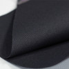 Serviette Soft aspect tissu noir 40x40 cm - Tissu kraft