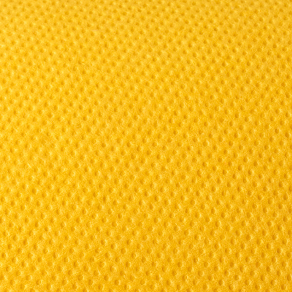 Serviette en papier molleton jaune 2 plis 40x40 cm