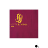 Serviette personnalisée en papier ouate 2 couleurs au choix 20 x 20 - 2 plis - Impression 1 à 2 couleurs