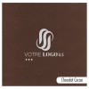 Serviette personnalisée en papier molletonné 14 couleurs au choix 40 x 40 - Impression 1 à 2 couleurs